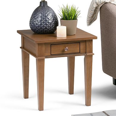 Simpli Home Carlton 1-Drawer End Table