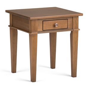 Simpli Home Carlton 1-Drawer End Table