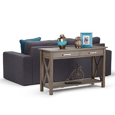 Simpli Home Kitchener 2-Drawer Console Table