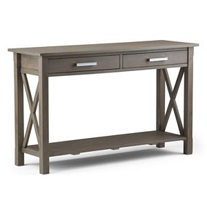 Simpli Home Kitchener 2-Drawer Console Table
