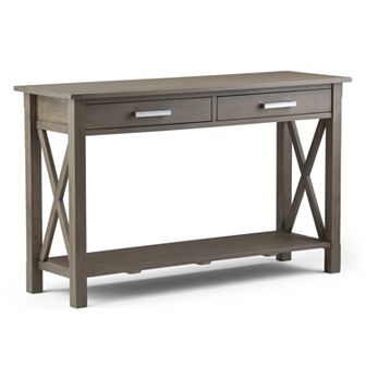 Simpli Home Kitchener 2-Drawer Console Table