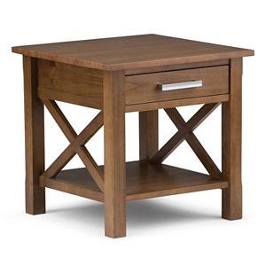 Simpli Home Kitchener 1-Drawer End Table