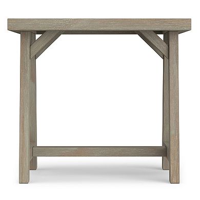 Simpli Home Sawhorse End Table