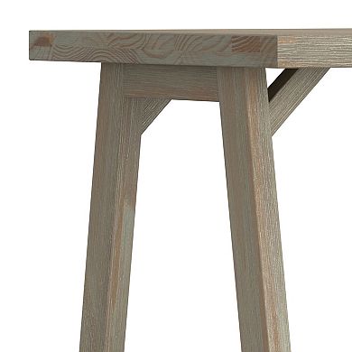 Simpli Home Sawhorse End Table 