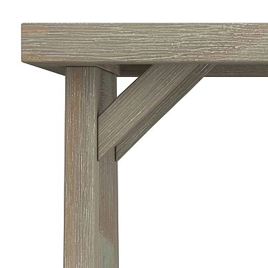 Simpli Home Sawhorse End Table