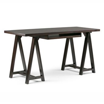 Simpli Home Sawhorse Desk