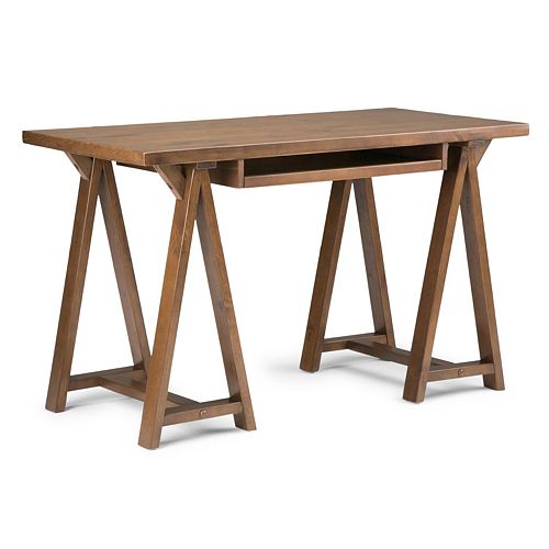Simpli Home Sawhorse Desk
