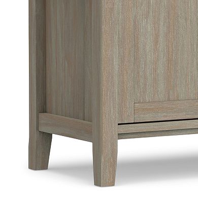 Simpli Home Warm Shaker Media Storage TV Stand