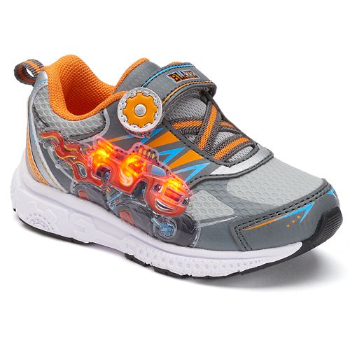 Blaze Monster Truck Toddler Boys' Light-Up Sneakers