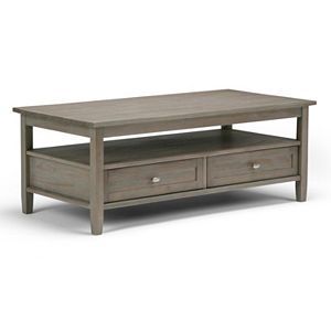 Simpli Home Warm Shaker Coffee Table