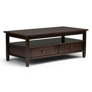 Simpli Home Warm Shaker Coffee Table