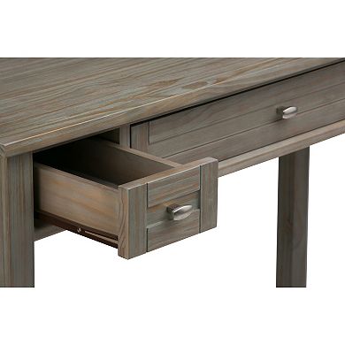Simpli Home Warm Shaker 2-Drawer Desk