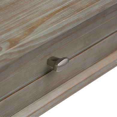 Simpli Home Warm Shaker 2-Drawer Desk