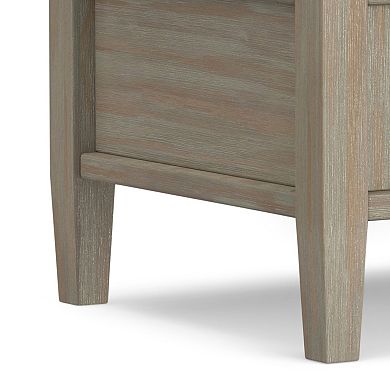 Simpli Home Warm Shaker Contemporary End Table