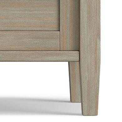 Simpli Home Warm Shaker Contemporary End Table