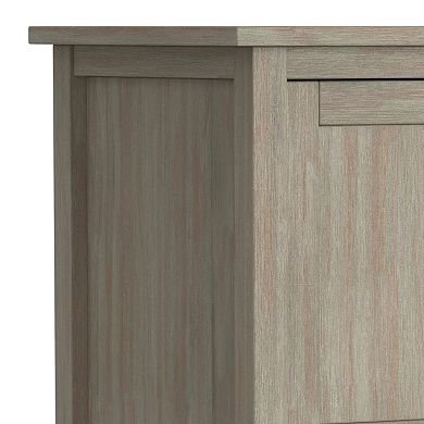 Simpli Home Warm Shaker 2 Drawer Media Storage TV Stand