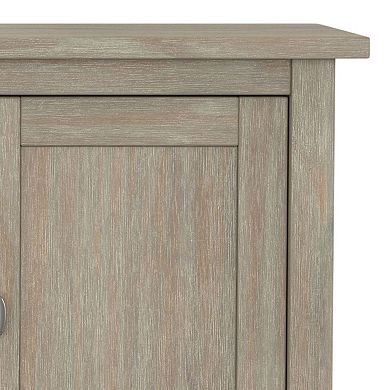 Simpli Home Warm Shaker 2 Drawer Media Storage TV Stand