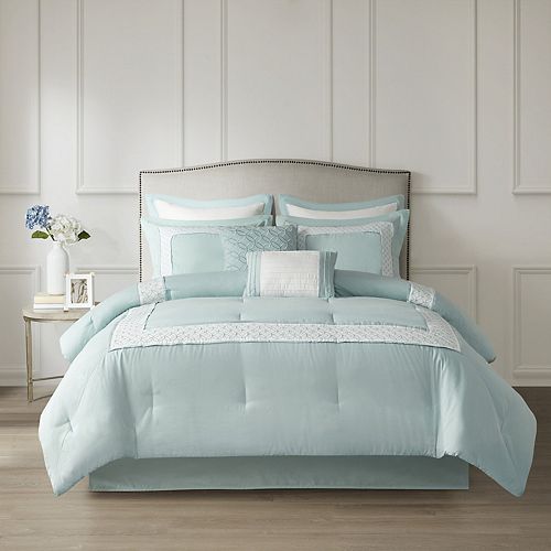 Madison Park 8 Piece Carlton Comforter Set