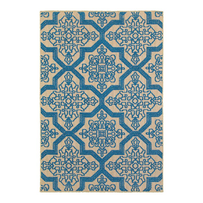 StyleHaven Corisco Ornate Floral Medallions Rug, Multicolor, 6.5X9.5 Ft