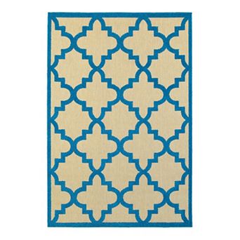StyleHaven Corisco Quatrefoil Lattice Rug