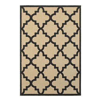 StyleHaven Corisco Quatrefoil Lattice Rug