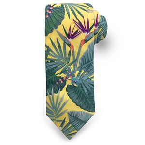 Men's Rooster Tropical Spaced Floral Tie