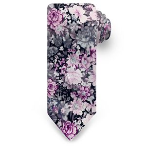 Men's Rooster Floral Tie