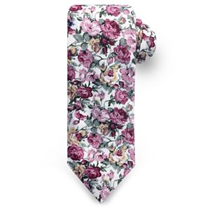 Men's Rooster Roses Tie