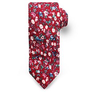 Men's Rooster Floral Tie