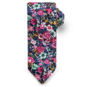 Men's Rooster Floral Tie