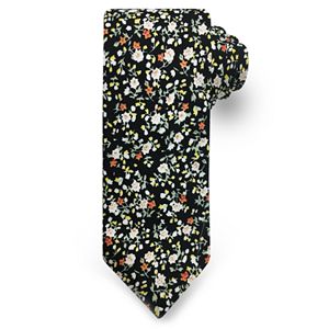 Men's Rooster Floral Tie
