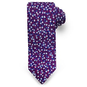 Men's Rooster Floral Tie