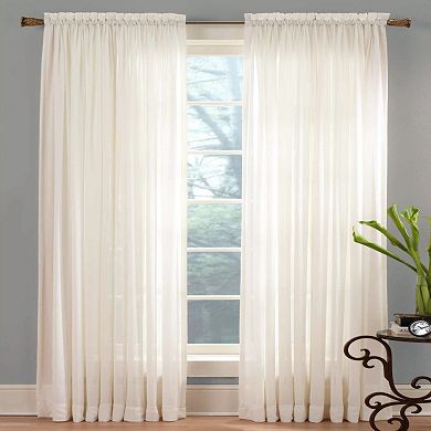 Miller Curtains Solunar Sheer Window Curtain 