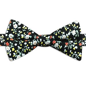 Men's Rooster Floral Pre-Tied Bow Tie