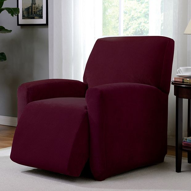 Slipcover for oversized online recliner