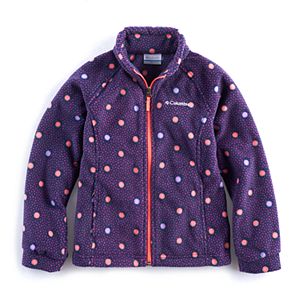 Girls 4-16 Columbia Midweight Printed Fleece Jacket