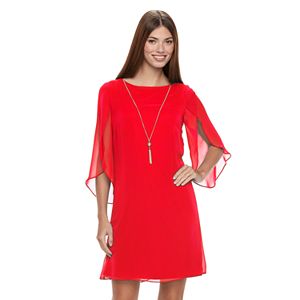 Women's MSK Navy Shift Dress