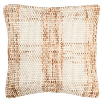 Safavieh Woven Plaid Throw Pillow