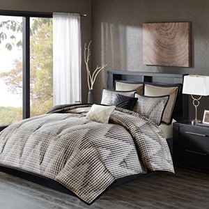 Madison Park 7-piece Hailey Jacquard Duvet Cover Set