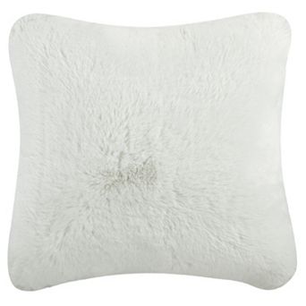 Safavieh Chinchilla Faux Fur Throw Pillow