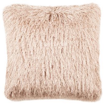 Safavieh Modish Metallic Shag Throw Pillow