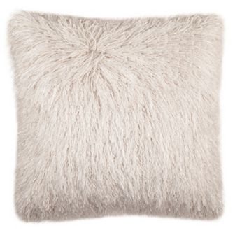 Safavieh Modish Metallic Shag Throw Pillow
