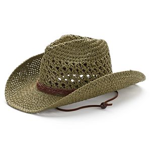 Peter Grimm Grazi Drifter Open Weave Cowboy Hat