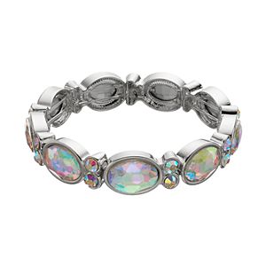 Simulated Aurora Borealis Stretch Bracelet