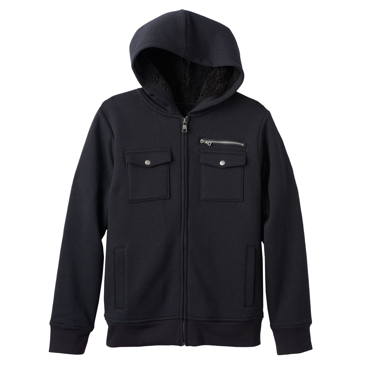 military fleece hoodie