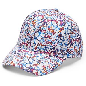 Women's love this life Hibiscus Floral Print Baseball Cap