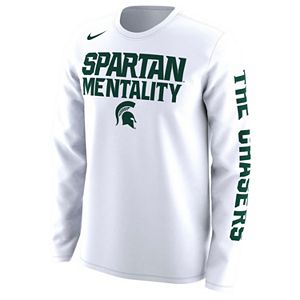 Men's Nike Michigan State Spartans Legend Long-Sleeve Tee