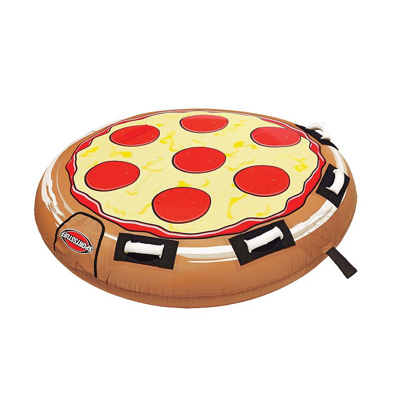 Sportsstuff Pizza Inflatable Towable Tube, Multicolor