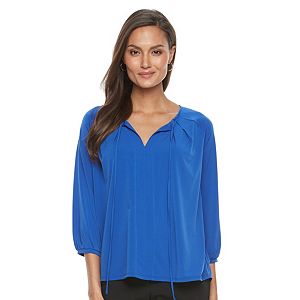 Women's Dana Buchman Pleated Knit Top