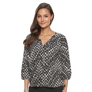 Women's Dana Buchman Pleated Knit Top